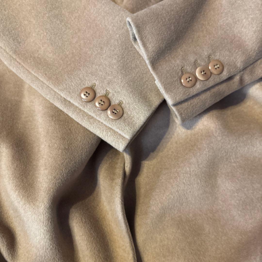 MAXMARA 白タグ　ベルテッドコート