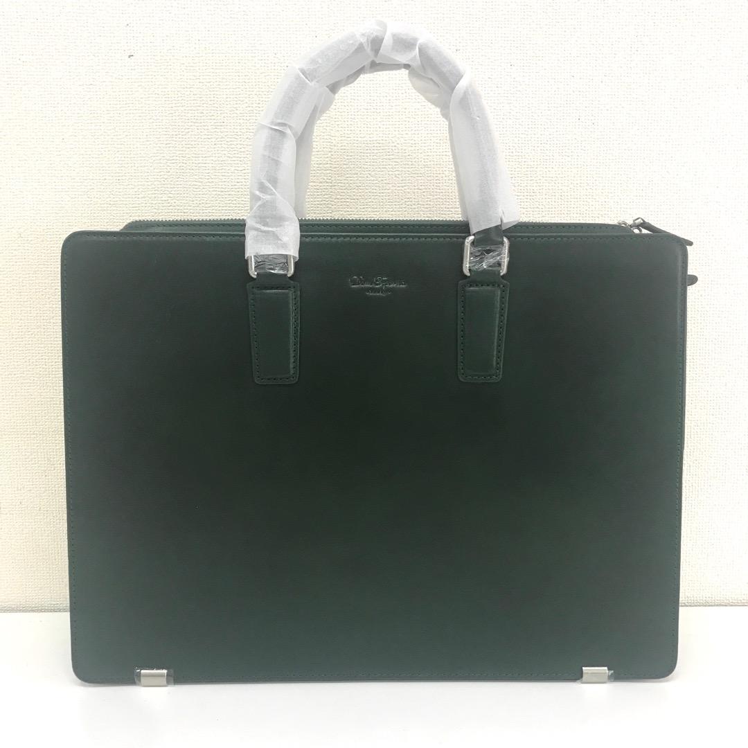 【美品】ドンテポーナ ビジネス 本革 A4可 ショルダー