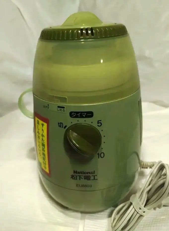 美品　ナショナル　家庭用臼式お茶粉末器　まるごと緑茶　EU6803