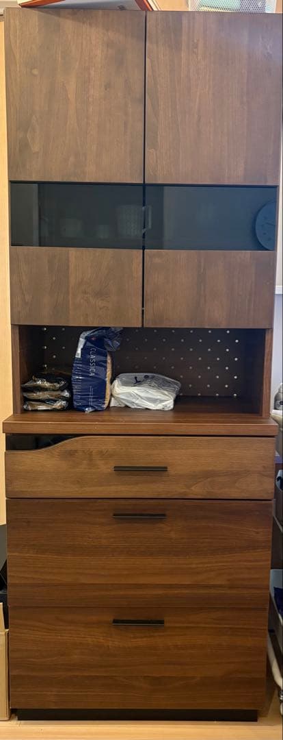 Gemini　食器棚 ウォールナット