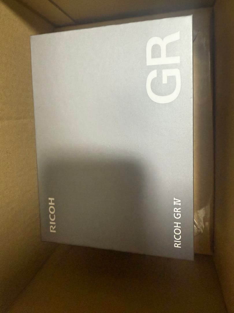 【新品未使用】RICOH GR IV コンパクトデジタルカメラ ブラック