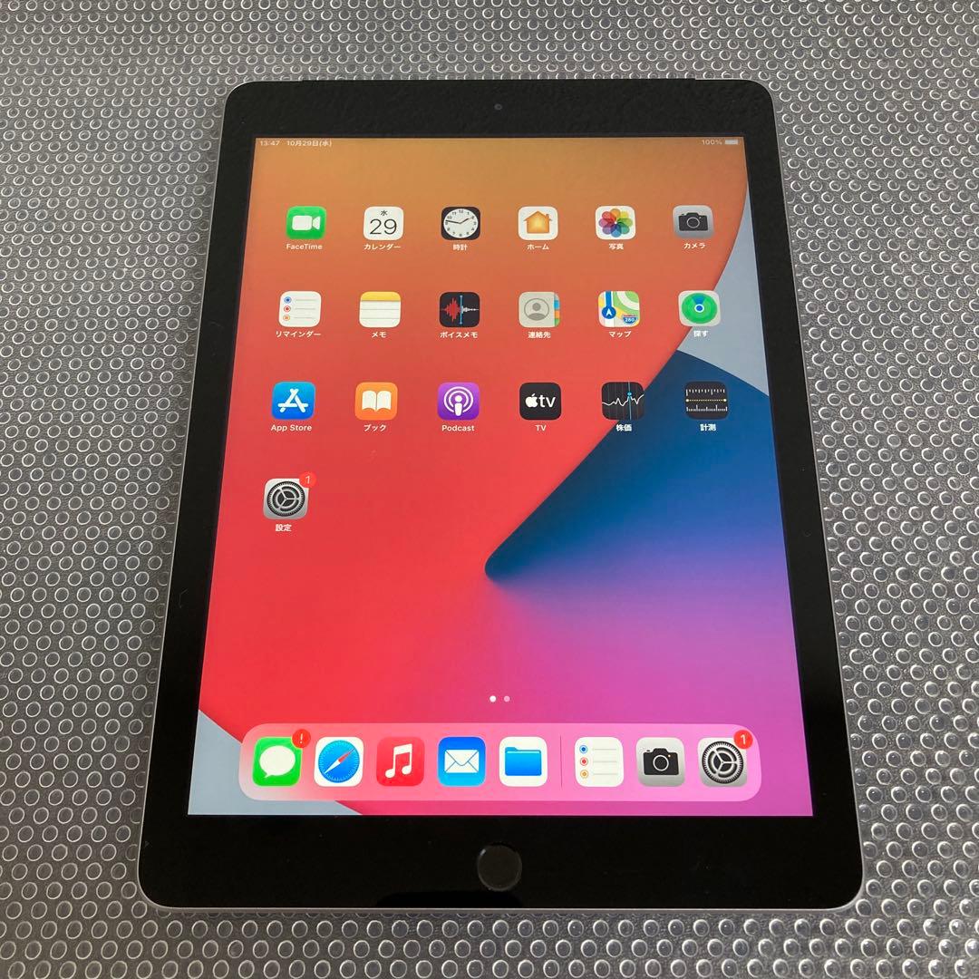 2852【早い者勝ち】美品☆電池最良好☆iPad5第5世代32GB SIMフリー