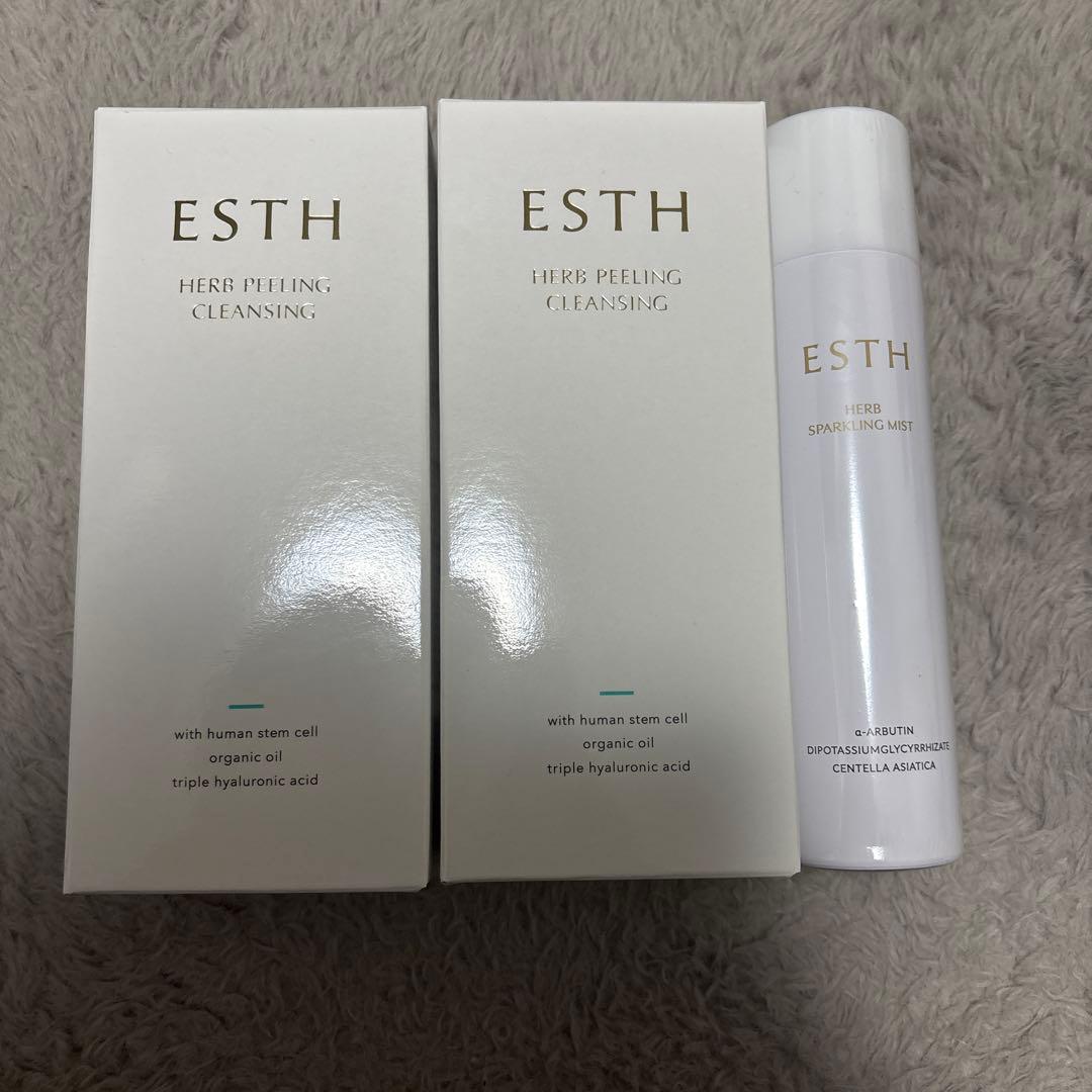 ESTH HERE PEELING CLEANSING 未開封　ミスト付き