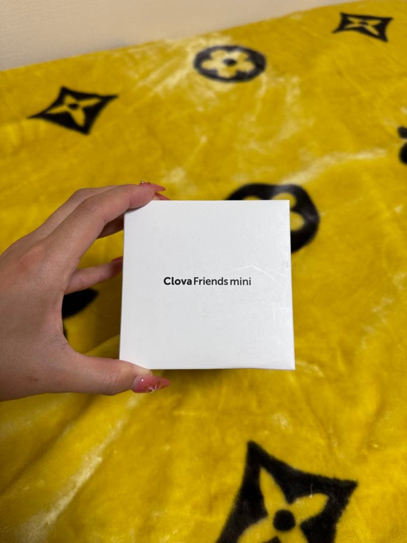 LINE ブラウン スピーカー