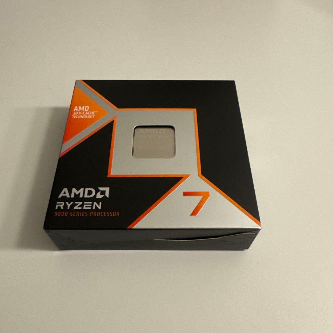 AMD Ryzen 7 9800X3D新品 未開封
