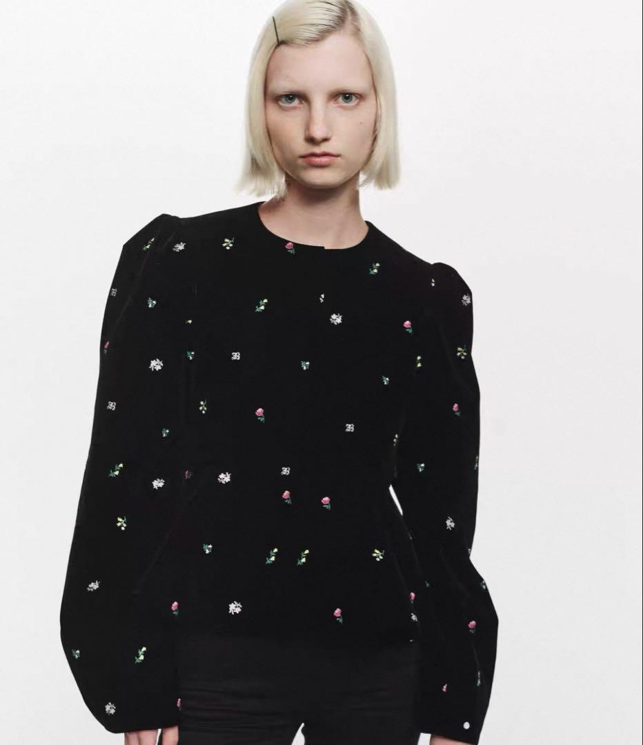 【未使用】BibiyビビィB. STARRY PEPURAMU CARDIGAN