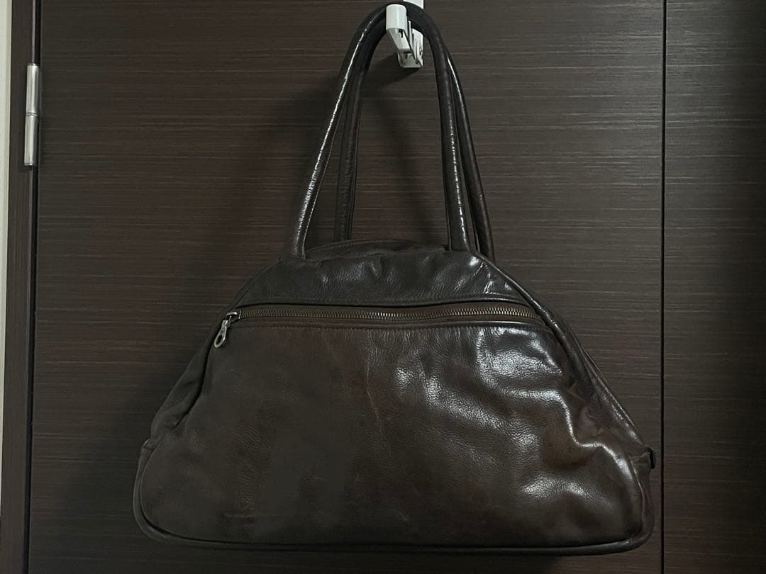 Jas-M.B. スモールトラベラー ボストンバッグ ジャスエムビー 保存袋付き