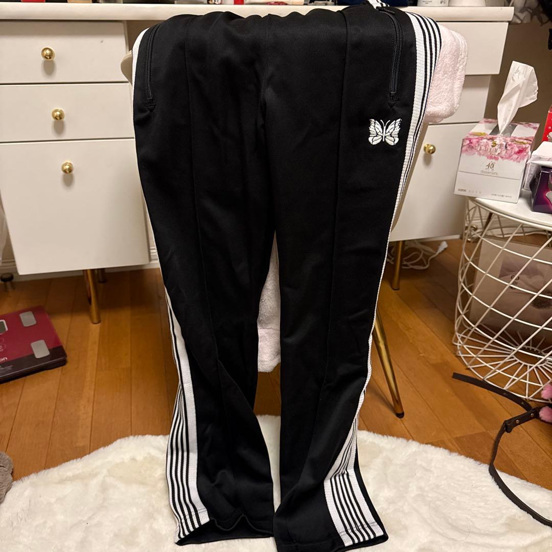 ニードルズ ナロー トラックパンツ 黒 2 MR561