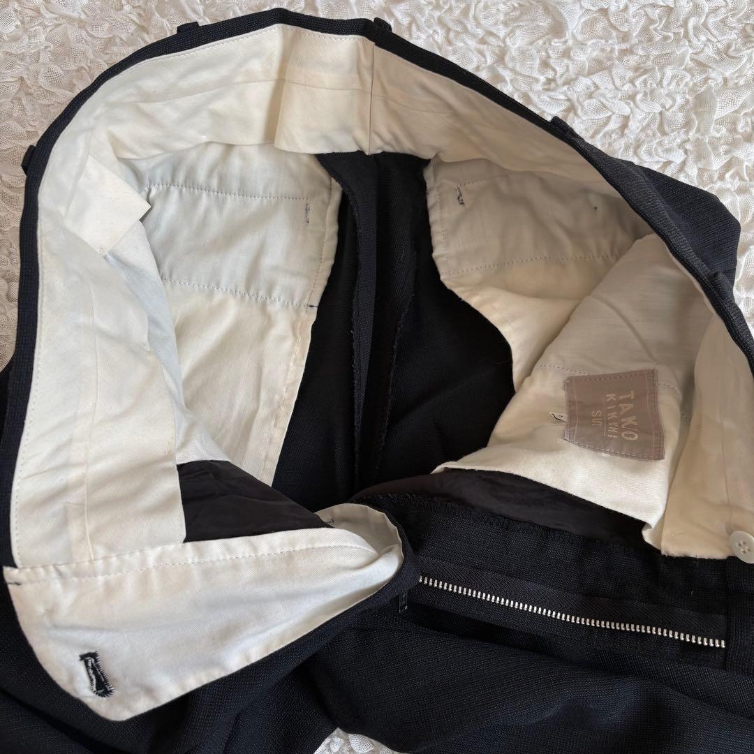 80s' TAKEO KIKUCHIヴィンテージ　ウール ダブルブレストスーツ