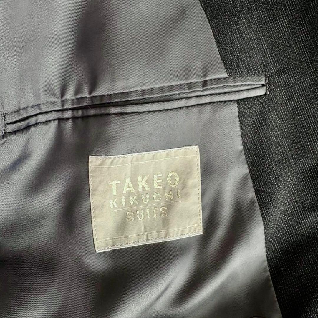 80s' TAKEO KIKUCHIヴィンテージ　ウール ダブルブレストスーツ