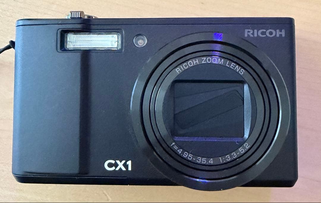 【動作良好】RICOH CX1 コンデジ 本体＋付属品完備＋PORTERケース付
