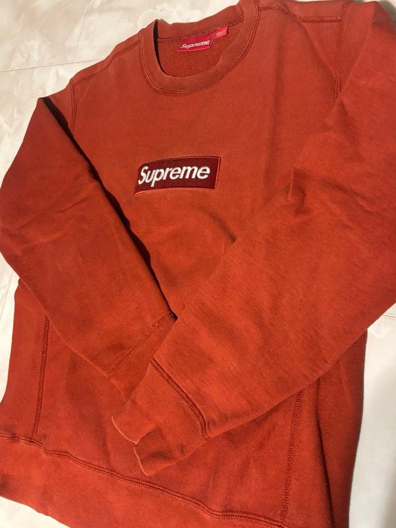 シュプリーム　ボックスロゴ　トレーナー