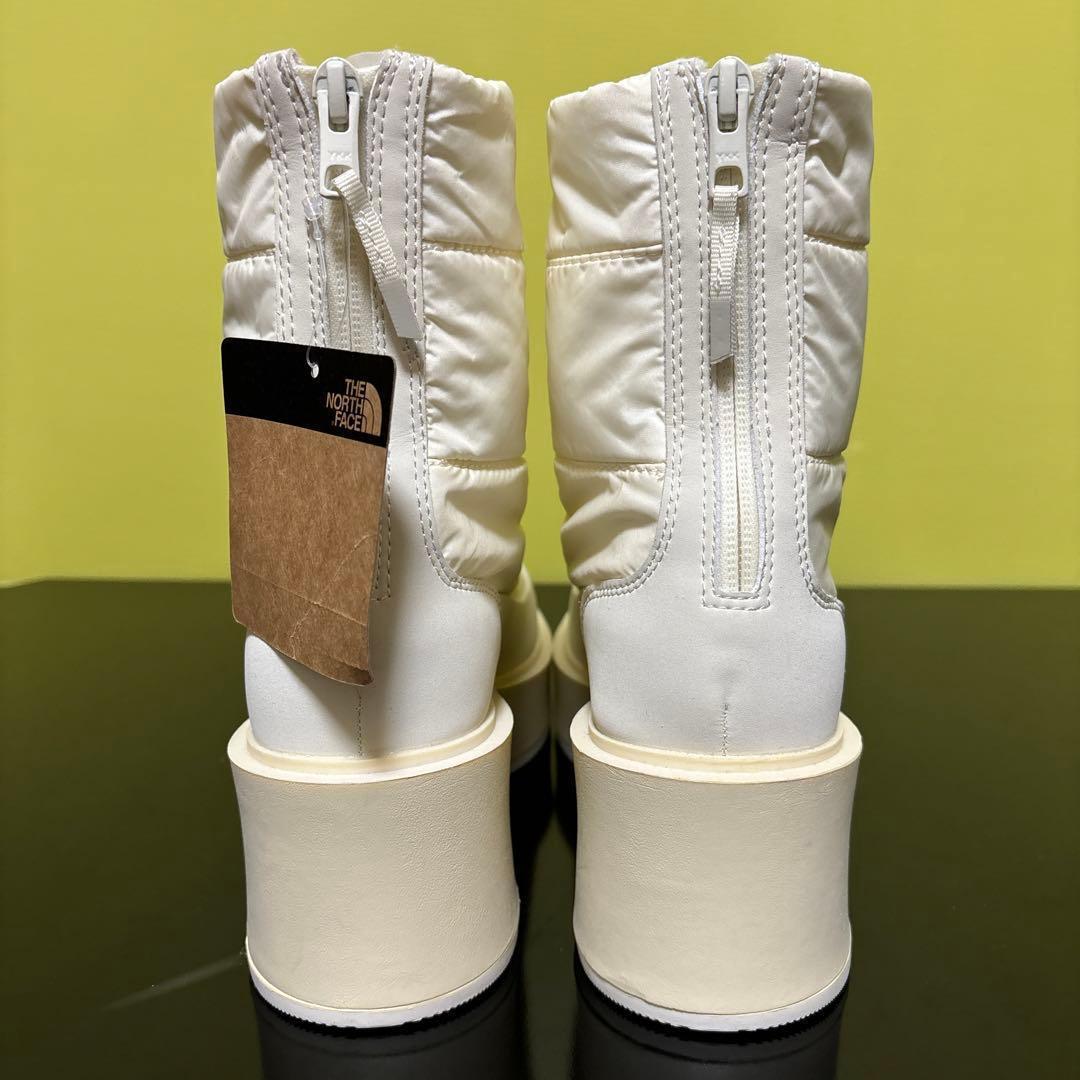 24.0cm 新品 ノースフェイス カルミア ヌプシブーツ 白 NFW52474