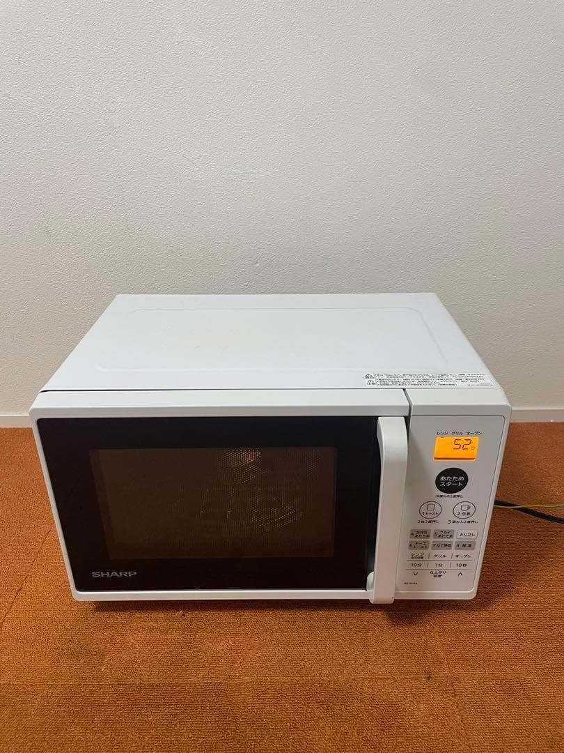 美品 SHARP オーブンレンジ 2020年製 RE-M16A-W 電子レンジ