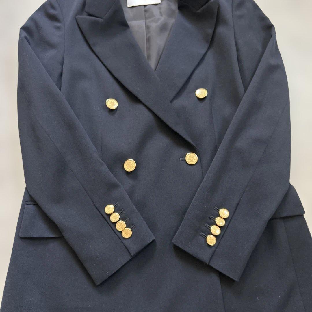 【極美品】united arrows 金ボタン　ネイビー　紺ブレ