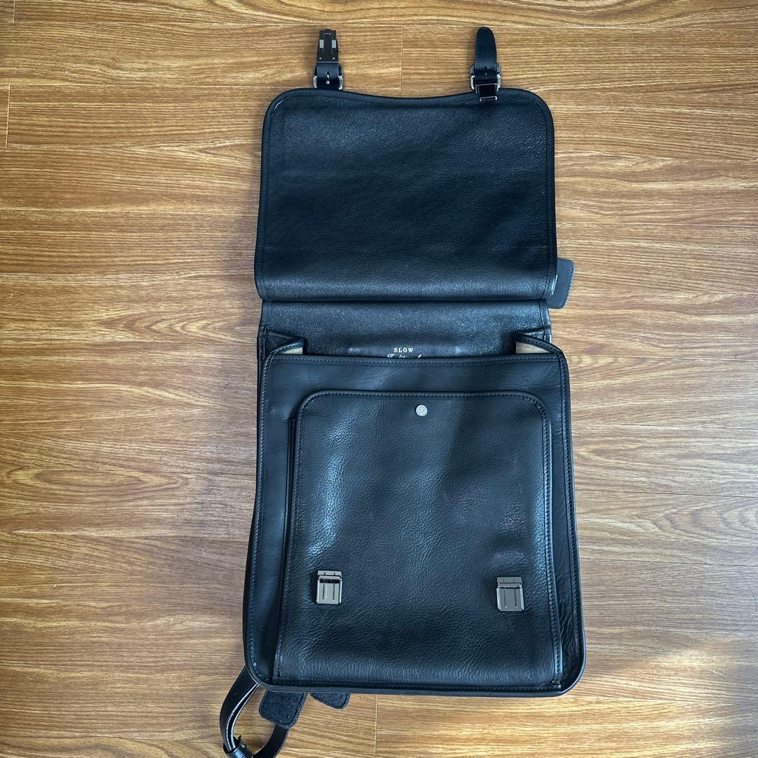 バッグ SLOW Bono - Flap Rucksack - BLACK