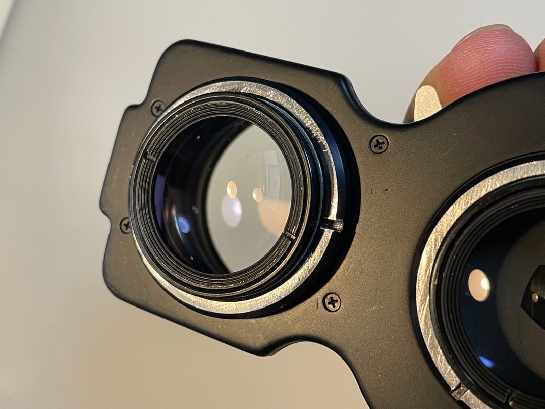 マミヤ　二眼　レンズ　ツァイス　zeiss tessar 80mm f2.8