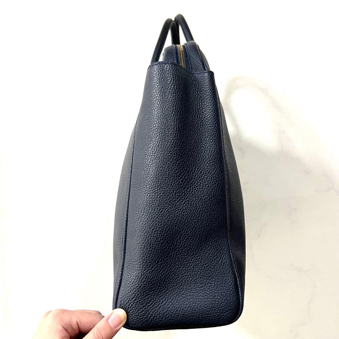 Cisei シセイ ビジネスバッグ トートバッグ 990 ネイビー レザー A4