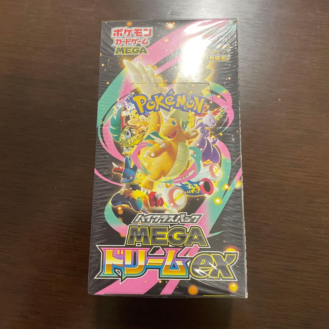 ポケモンカードゲーム　メガドリームEX シュリンク付き