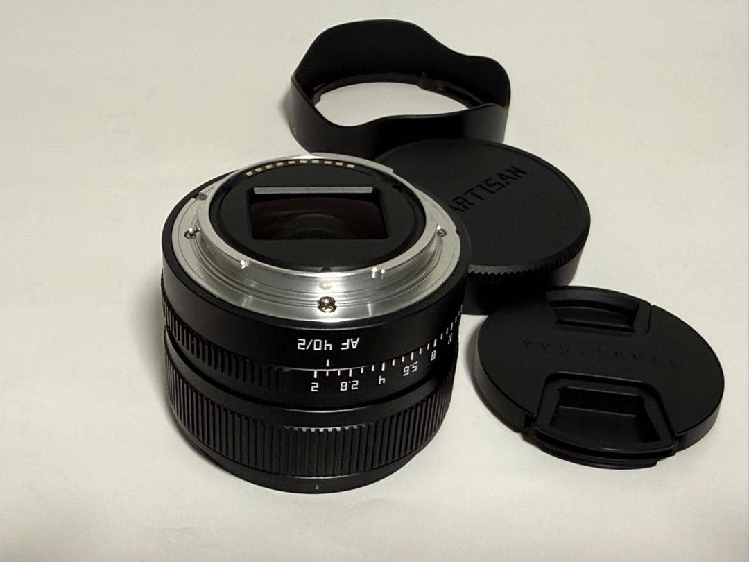 25年9月新品購入TTArtisan AF 40mm F2 ソニーEマウント