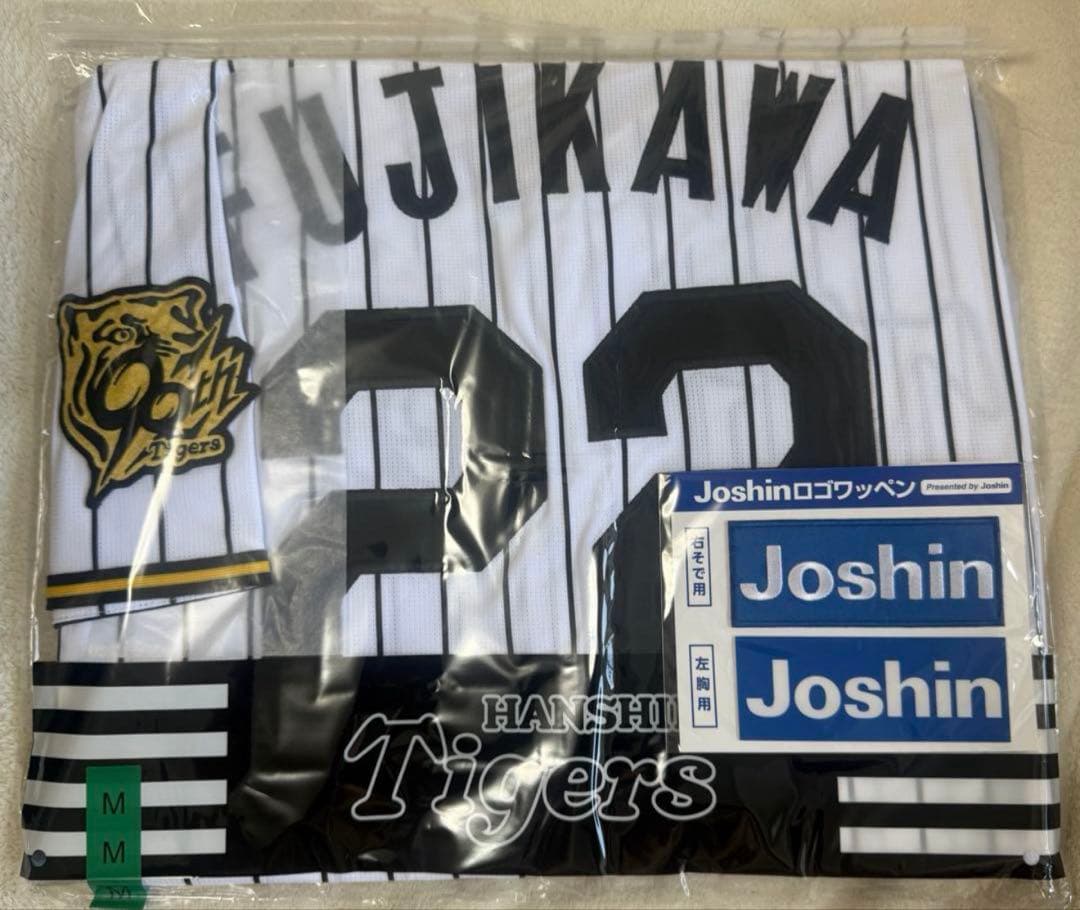 2025 阪神タイガース レプリカユニフォーム 藤川監督 22 ワッペン付
