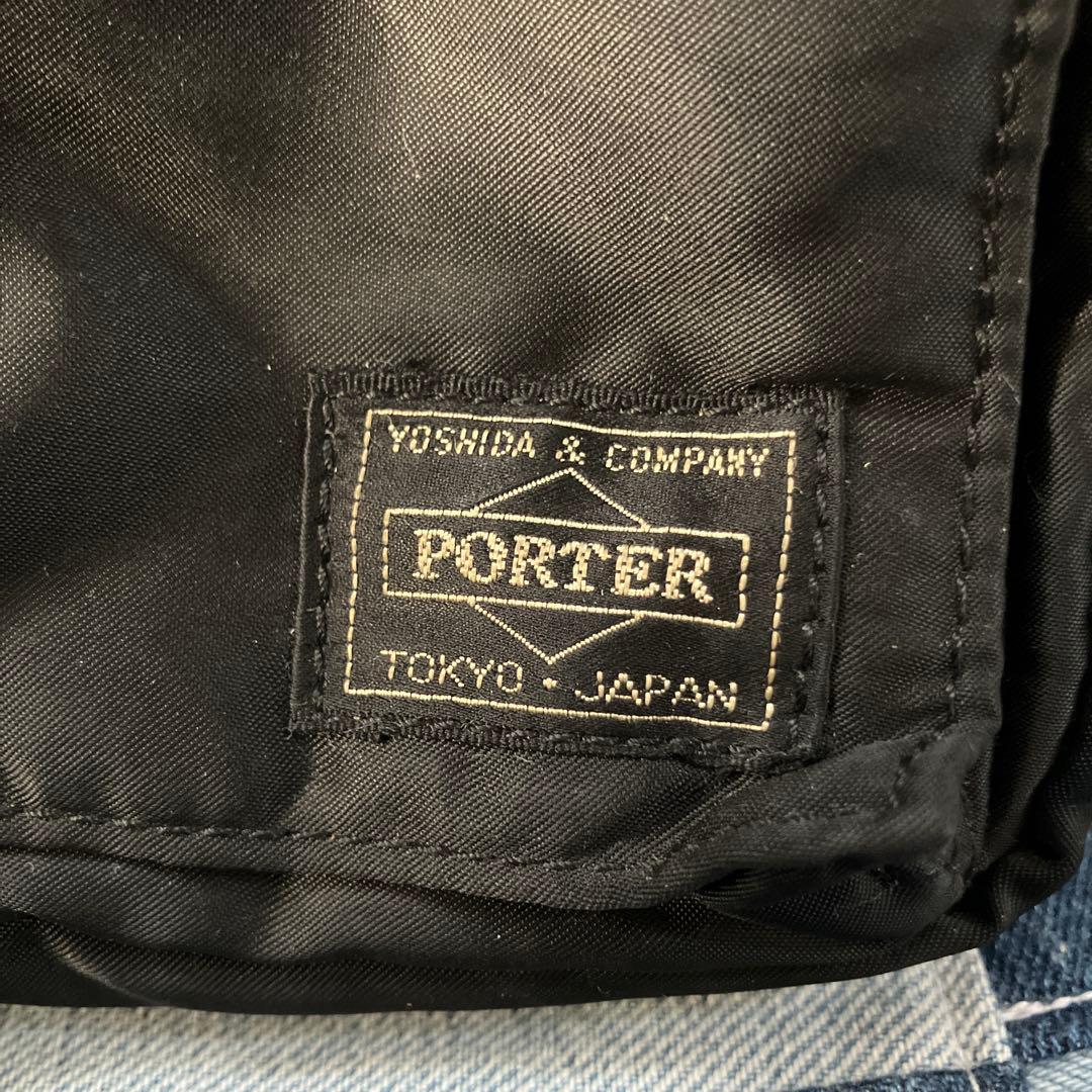 ポーターウエストポーチ　ブラック