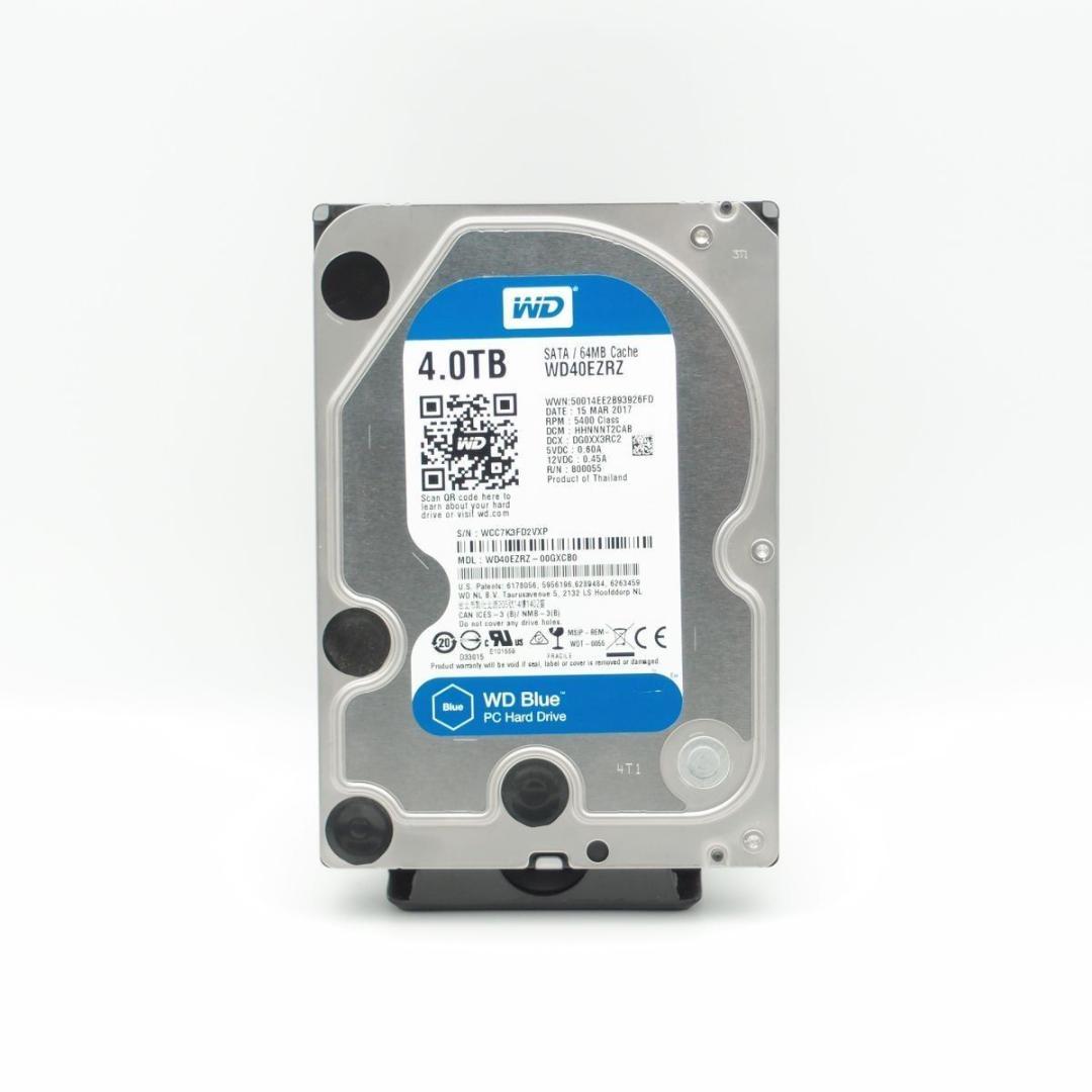 【即発送】WD Blue 4TB WD40EZRZ CMR HDD