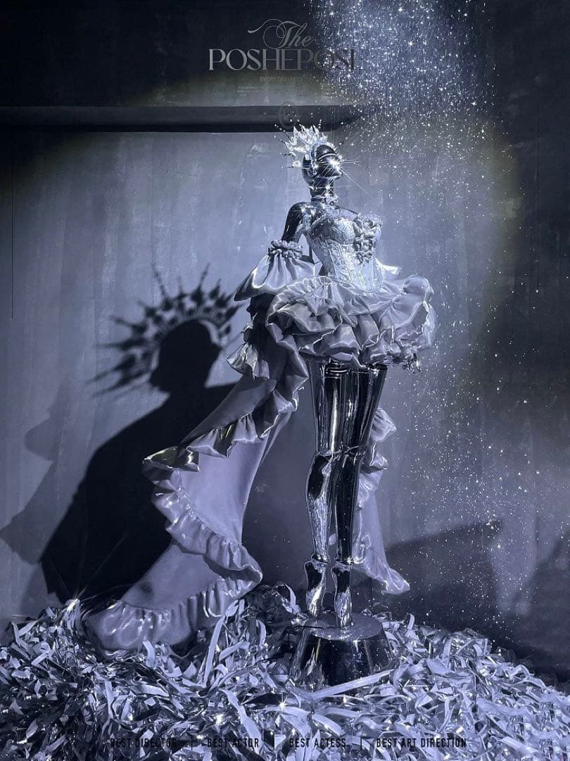 コスプレ衣装　ドレス　ゴスロリ・ロリータドレス　ライトグレー