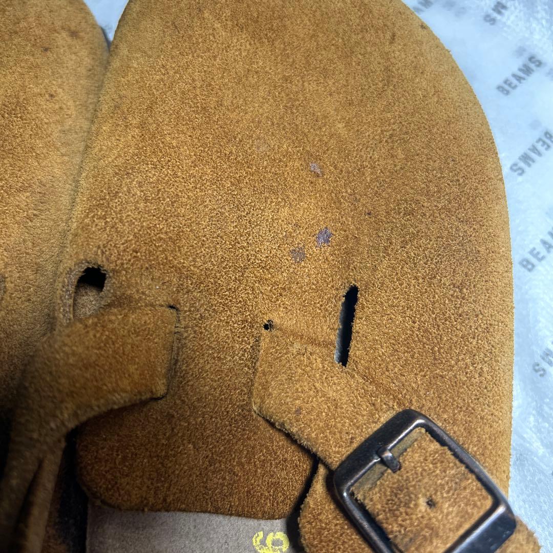 BIRKENSTOCK ブラウン スエード サボサンダル 36 23cm