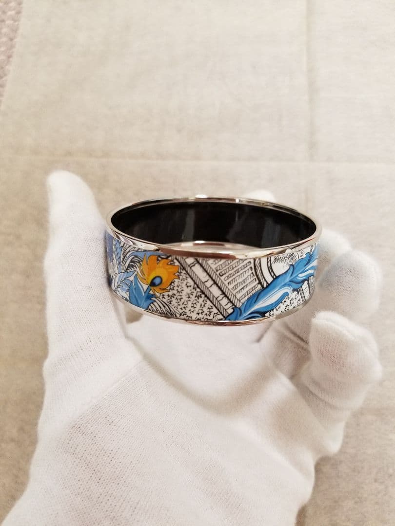 HERMES　バングル　エマイユ