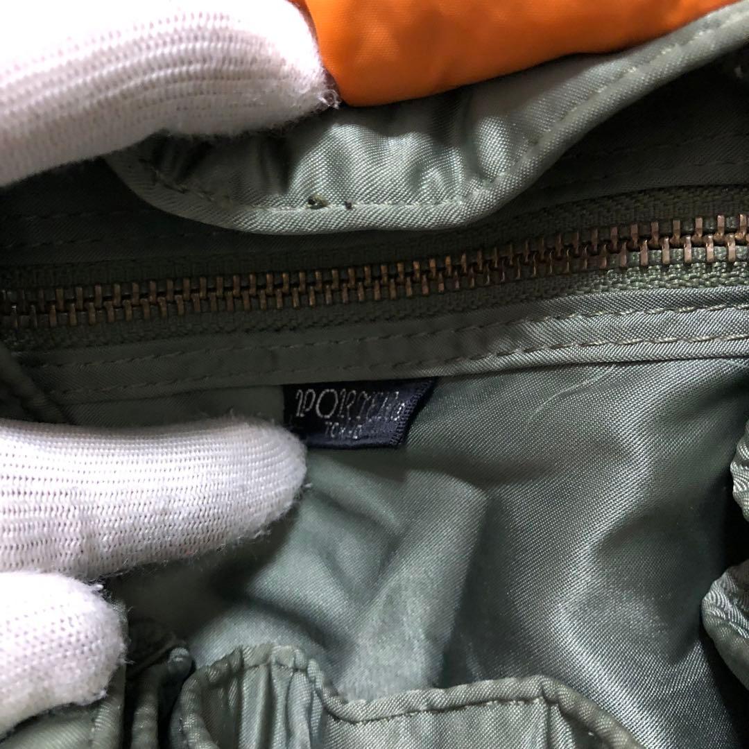 ゲ*コ様 希少‼️ 美品‼️PORTER TANKER セージグリーン 初期モデ