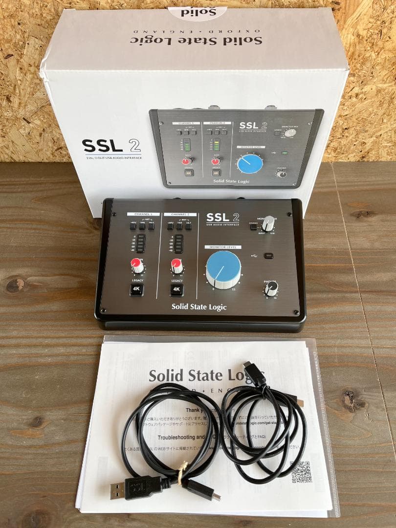 【美品・付属完備】SSL2 USBオーディオインターフェイス