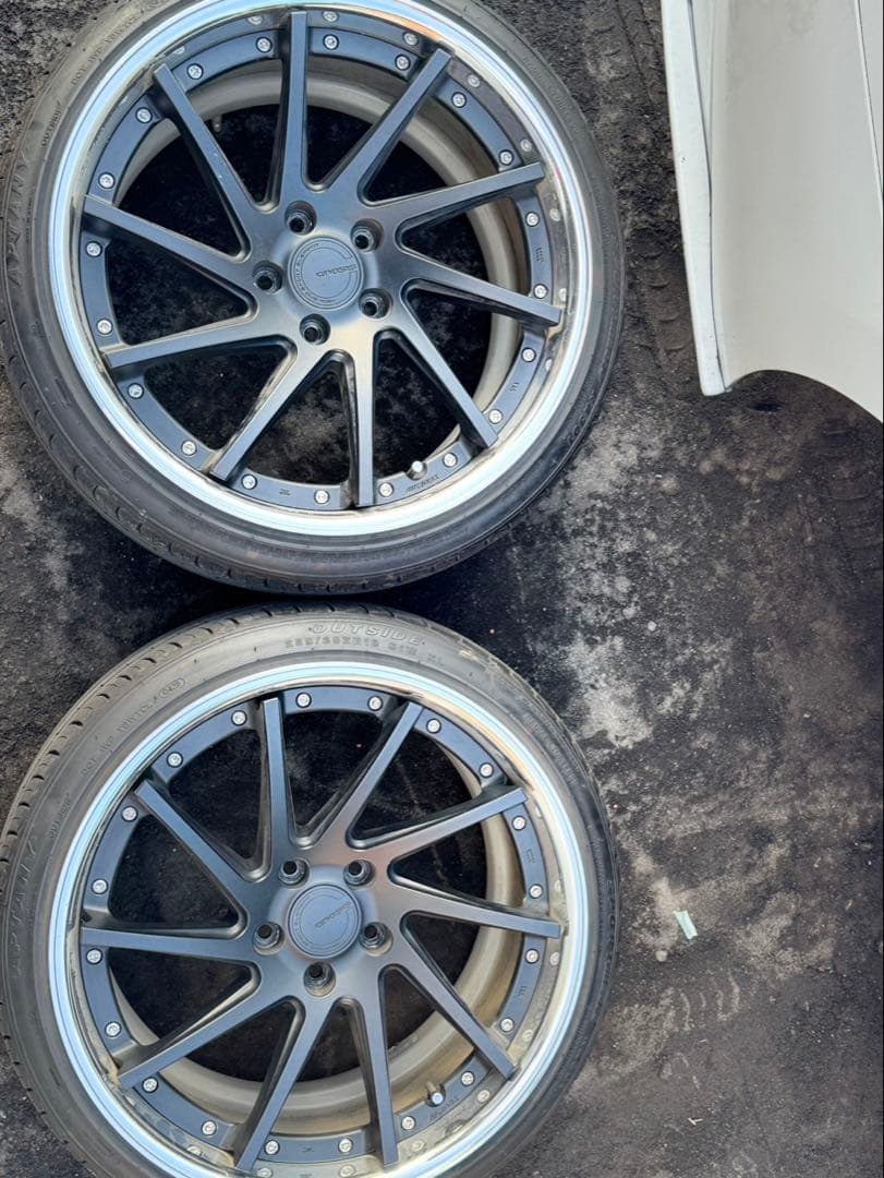 WORK グノーシスCVS 19インチ4本　pcd114.3 バラ売り可能です