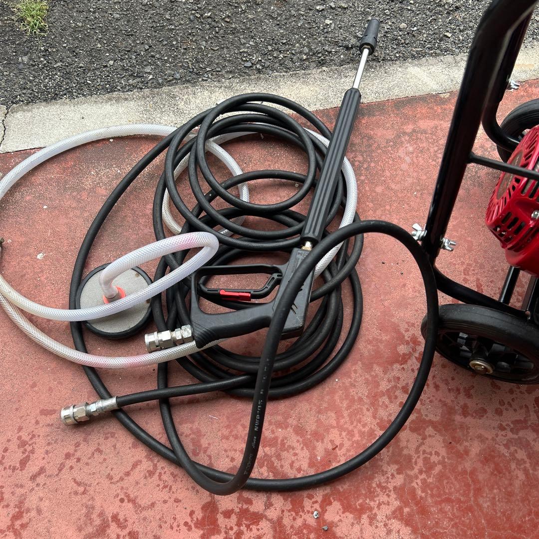 稼動品　エンジン高圧洗浄機 Asada アサダ 12/80G