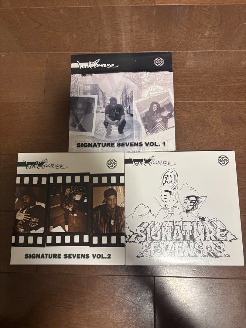 Lord Finesse SIGNATURE SEVENS 全3枚セット 限定盤