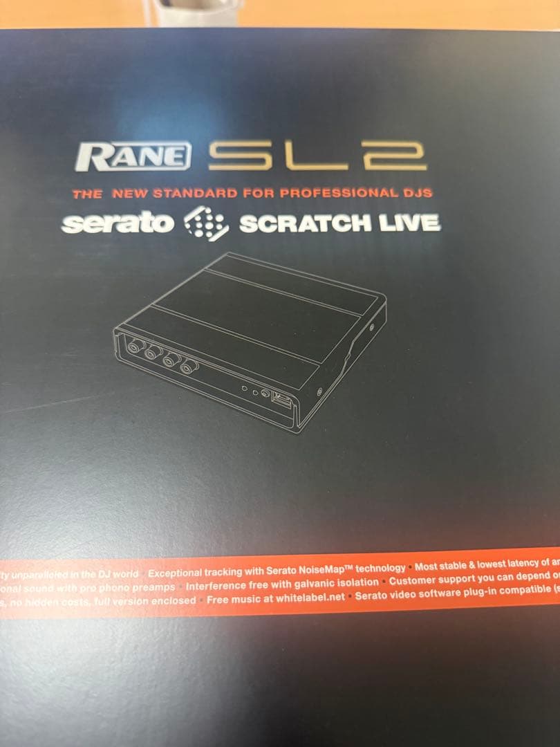 Rane SL2 Serato Scratch Live インターフェース