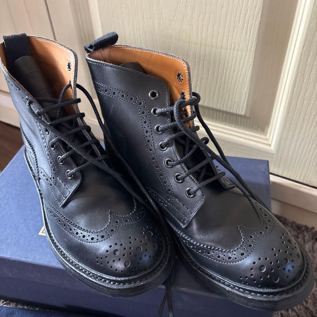 Trickers wing tip レディース　レースアップブーツ　サイズは23