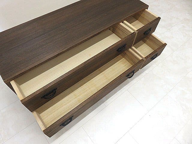 n*8様 丸石商事　日本製　岩手県産本焼きみがき仕上げ桐箪笥　　整理タンス/整理