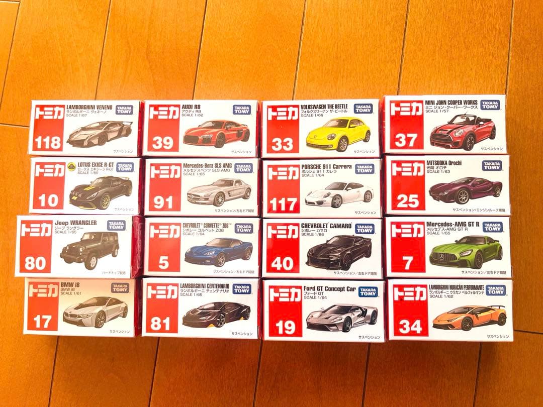 トミカ 新品未開封 34台 まとめ売り