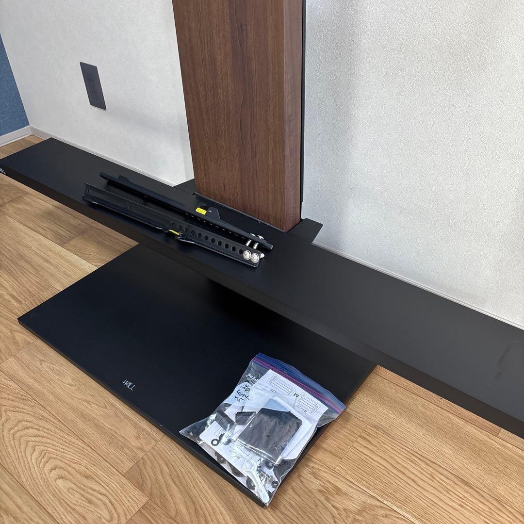 WALL TVスタンドV2/V3/V5対応 サウンドバー棚板L 118センチ