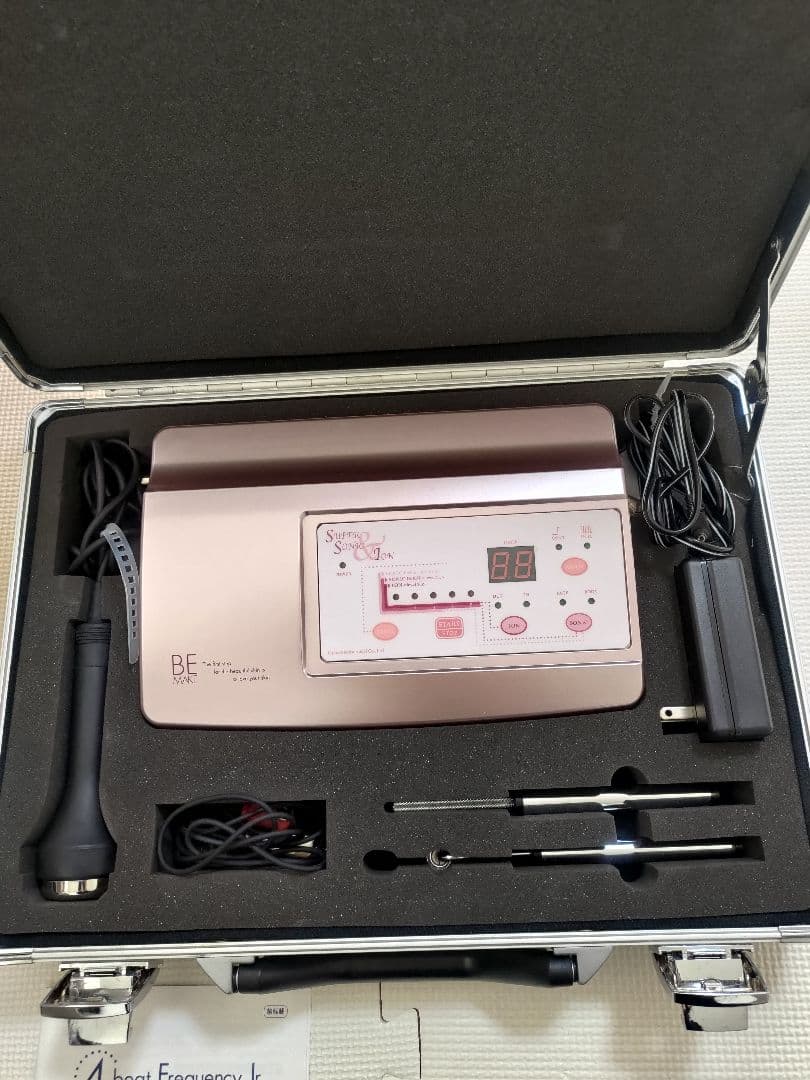 超音波美顔器　イオン