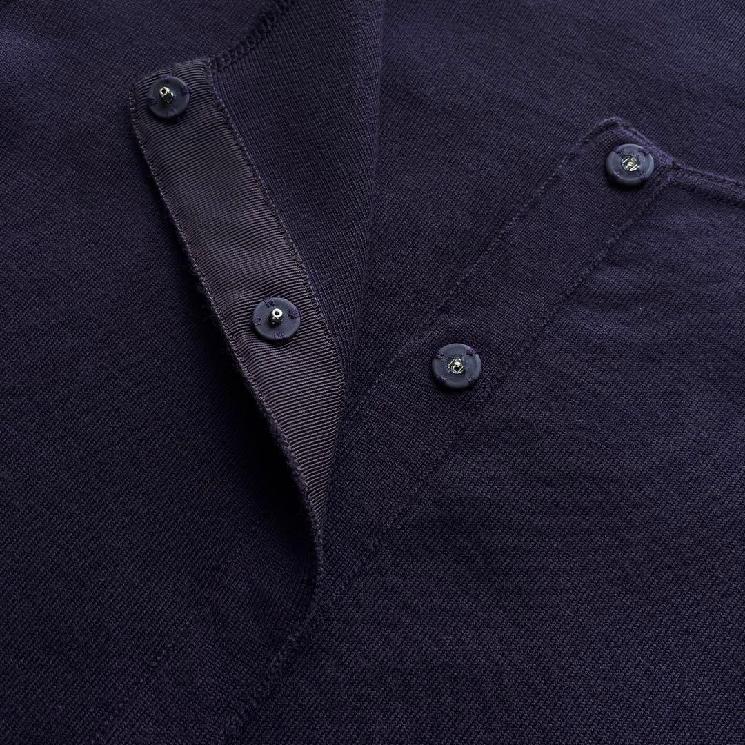 FOXEY NY 40 パープル グレースウール カーディガン