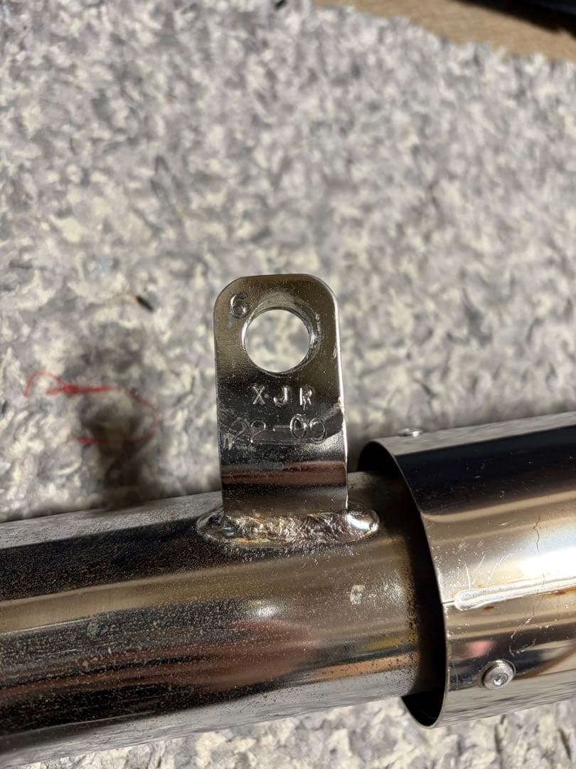 XJR400R RPM 67Racing バッフル取り外し可能。