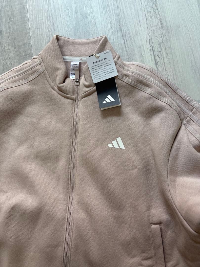 新品XLサイズ　ベージュ　長袖トレーナー裏起毛スカート セットアップゴルフウェア