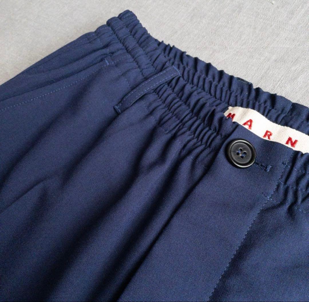 パンツ MARNI 22AW WOOL NARROW TROUSERS