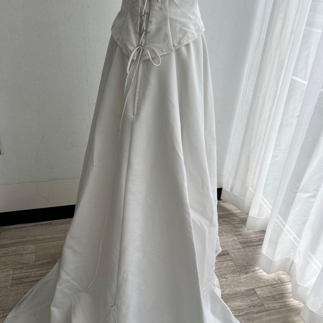 ⬜︎ ウエディングドレス 【21】 matsuo ホルダーネック　花嫁　刺繍