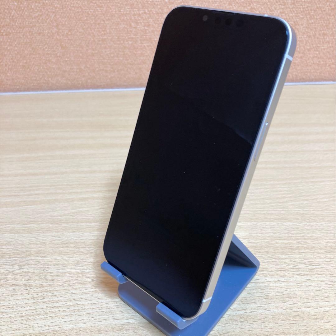 美品 iPhone13 ホワイト 128GB 新品画面・大容量バッテリー100%