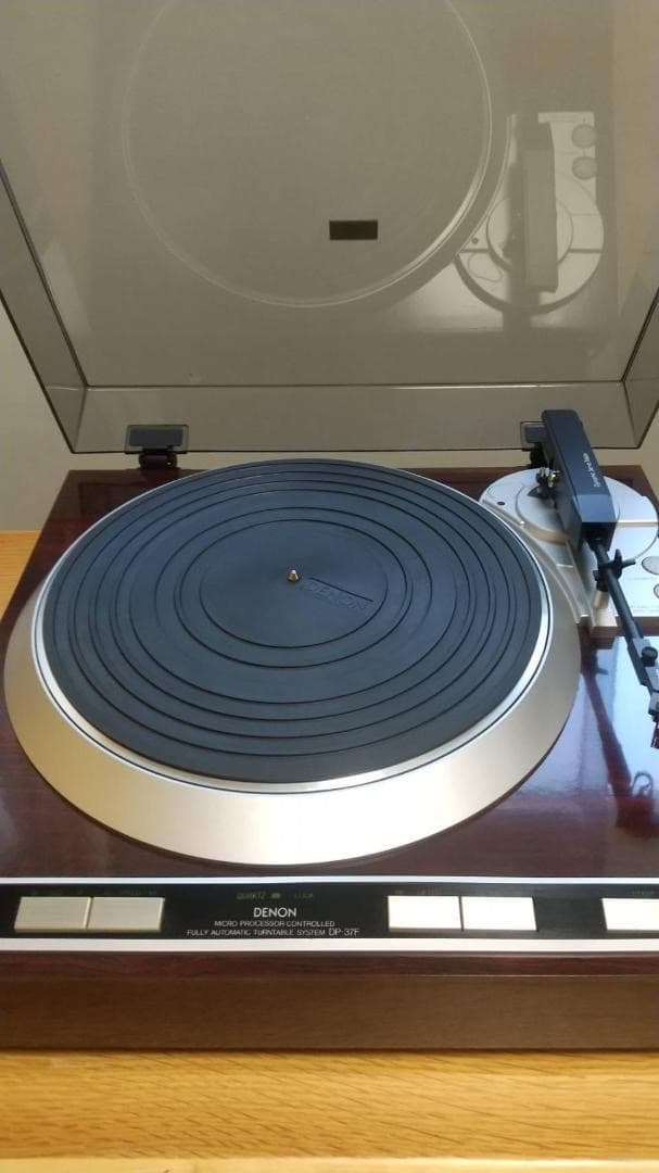 クォーツ ターンテーブル DENON DP-37F フルオートプレイヤー