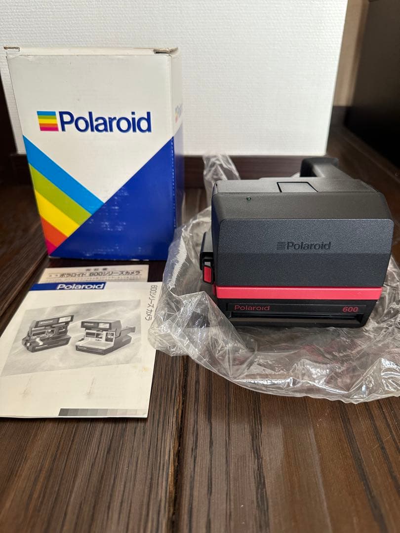 未使用品 当時物 レア Polaroid ポラロイドカメラ 600シリーズ箱付