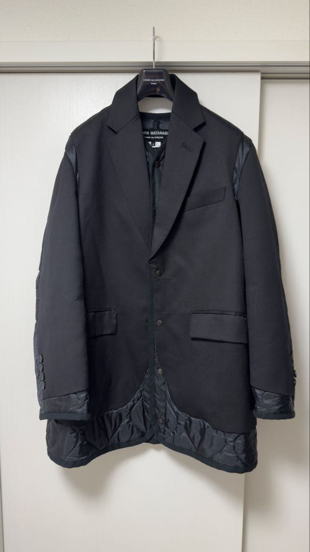 S*E様 JUNYA WATANABE キルティングジャケット S ブラック